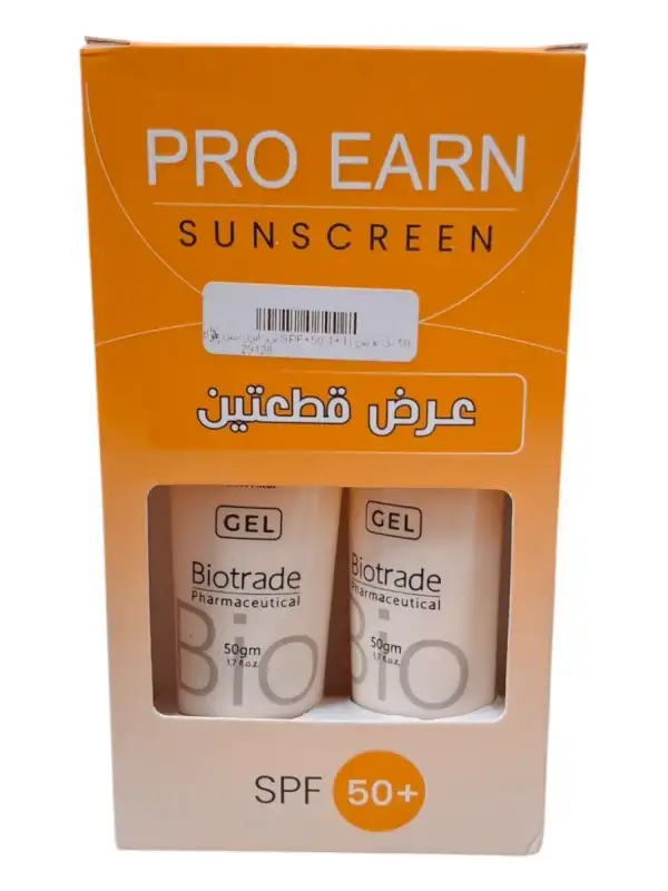 برو ايرن صن بلوك SPF+50 دراى تاتش جل اويل سكين  50 مل عرض (1+1) offer
